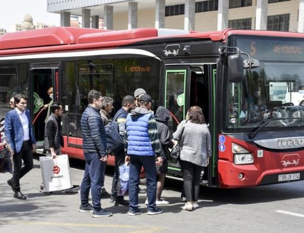 “Həftəsonları ictimai nəqliyyat axşam 8-dək işləyə bilər”