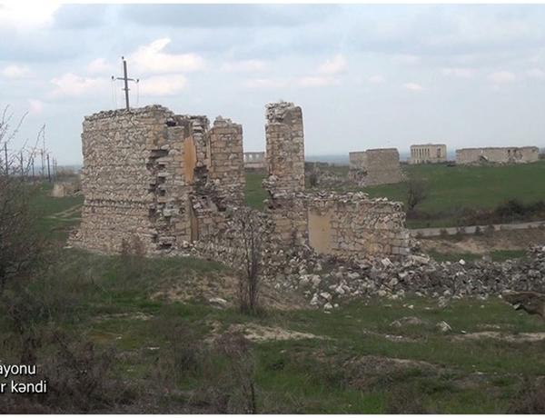 Footage of Baghbanlar village of Aghdam