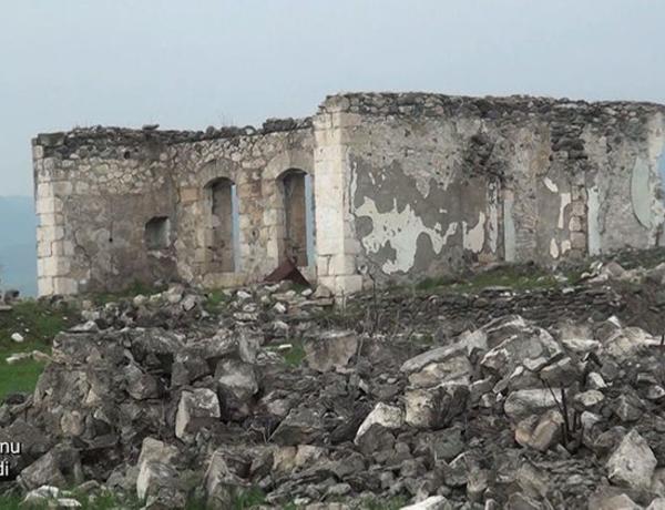 Кадры из села Сайбалы Агдамского района