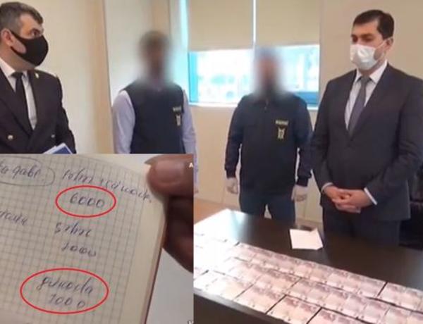 “Yeni klinika”nın direktoru və baş həkimin tutulma anı –