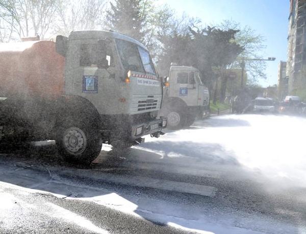 Bakıda 551 küçə dezinfeksiya edildi –