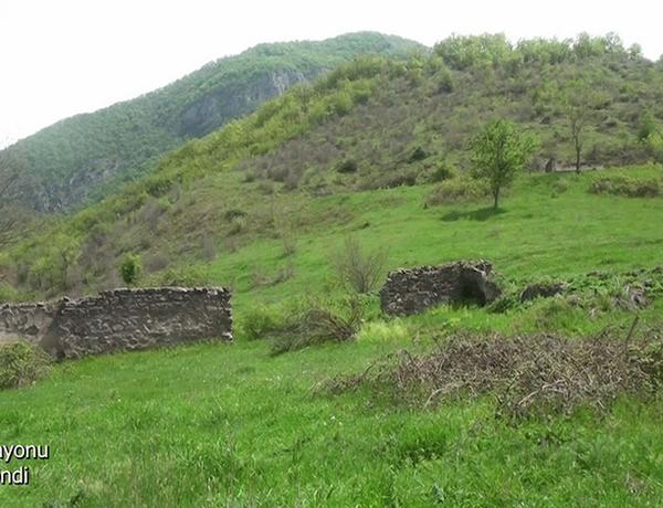 Кадры из села Гарагёль Зангиланского района