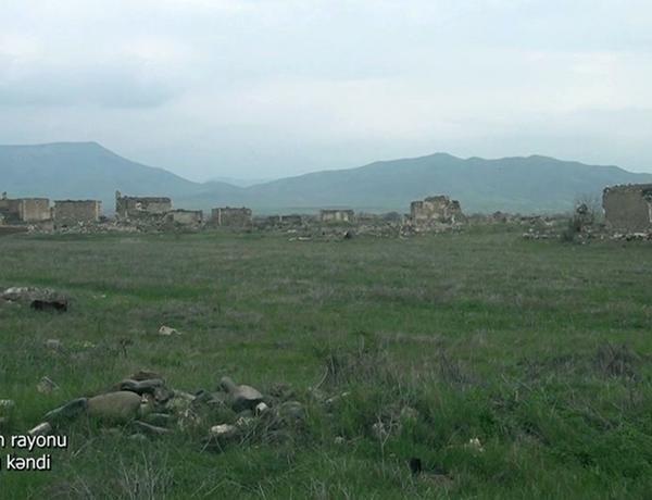Footage from liberated Poladli village of Azerbaijan’s Aghdam district