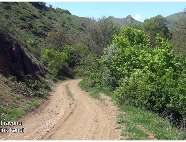 Footage from Ashaghi Sirik village of Jabrayil