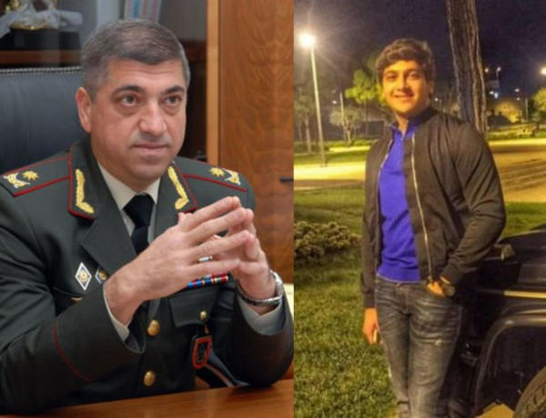 Marketdə məhsulları əzən generalın oğludur