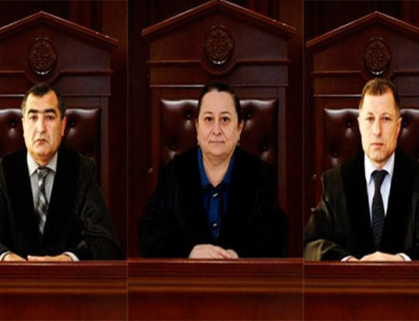 Azərbaycanda iki hakimə töhmət verilib, birinə irad tutulub