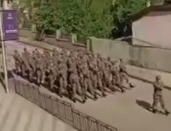 Şuşada Mehtər marşı ilə yürüş –