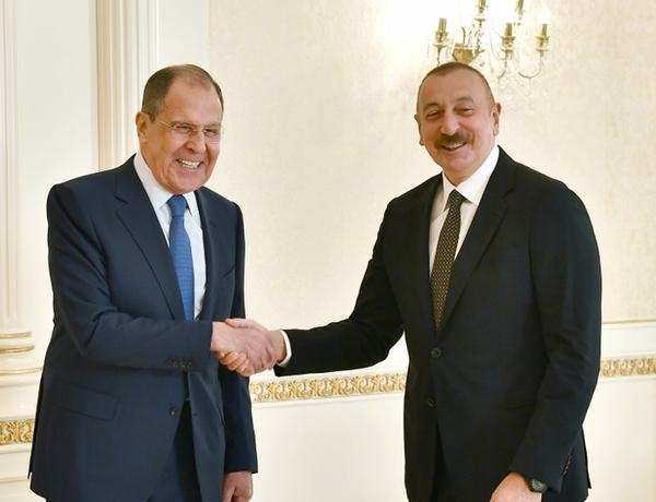 Президент Ильхам Алиев принял Сергея Лаврова