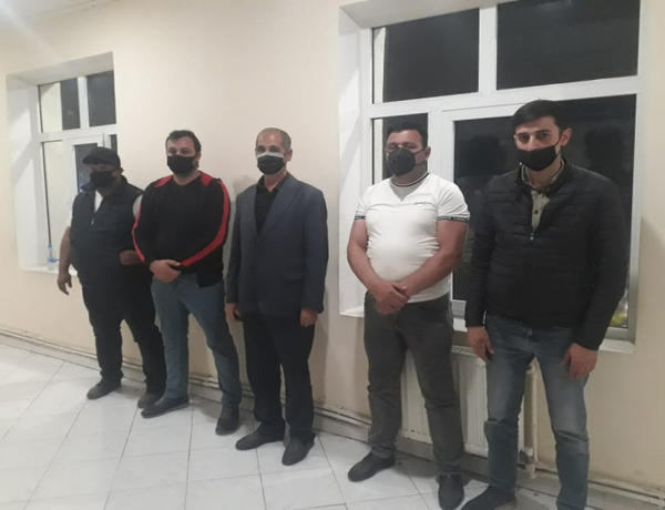 İşğaldan azad olunmuş ərazilərə keçmək istəyənlər saxlanıldı