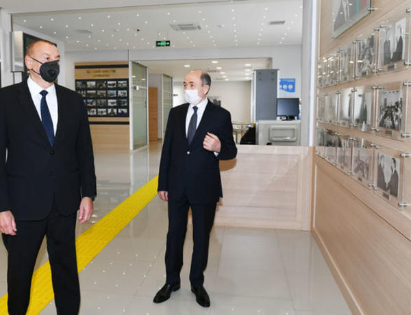 Prezident Suraxanı Rayon Məhkəməsinin yeni binasının açılışında iştirak etdi –
