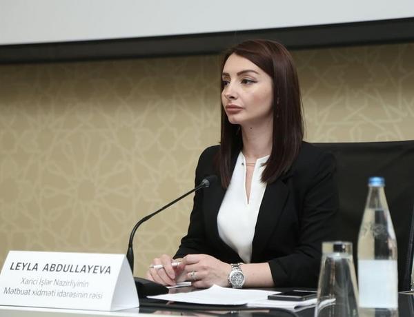 Abdullayeva: Co-chairs should call on Armenia to refrain from provocations