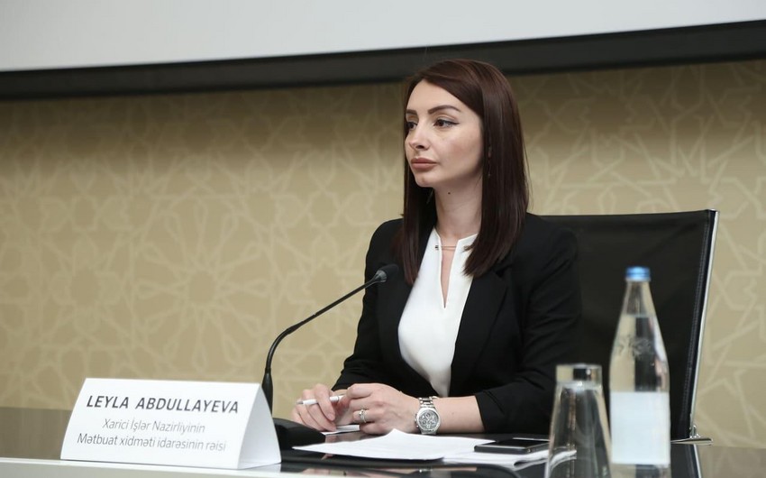 Abdullayeva: Co-chairs should call on Armenia to refrain from provocations
