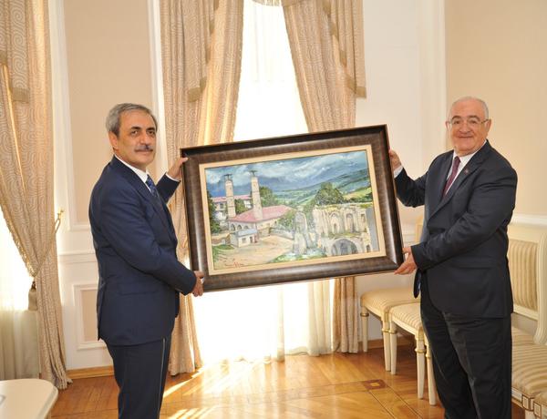 Ali Məhkəmənin sədri Türkiyə Ali Məhkəməsinin Baş prokuroru ilə görüşüb –