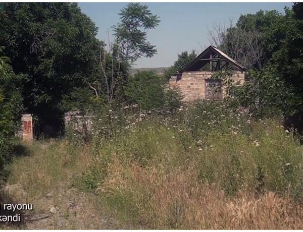 Footage from Abilja village of Gubadli