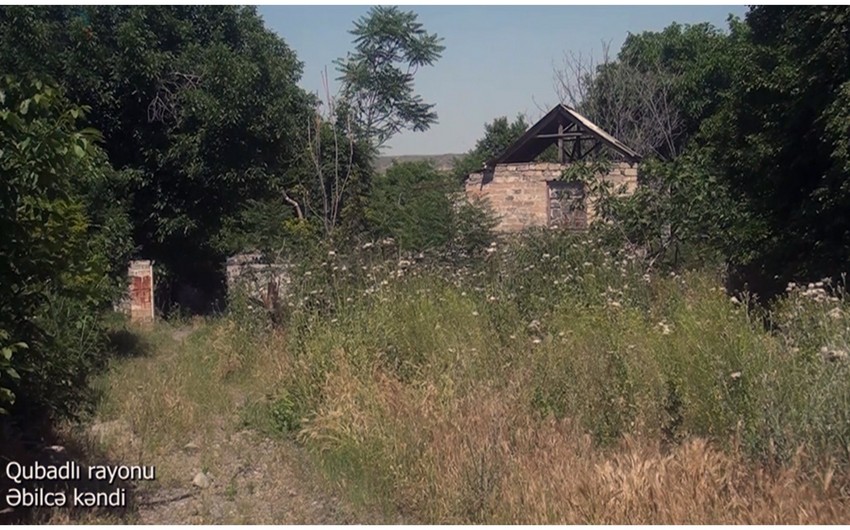 Footage from Abilja village of Gubadli