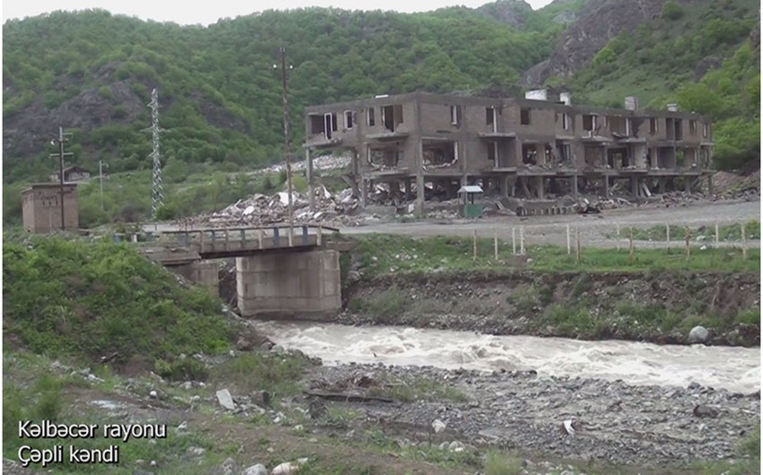 Footage from liberated Chapli village of Azerbaijan’s Kalbajar district