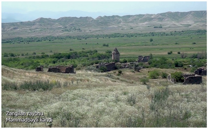 Footage from liberated Mammadbayli village of Azerbaijan’s Zangilan district