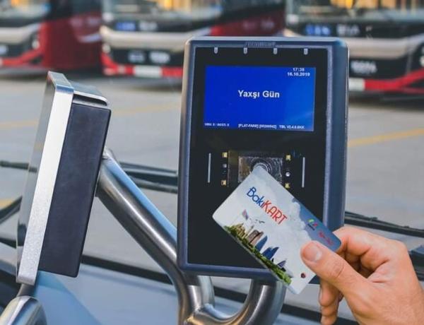 Avtobusda nağdsız ödənişlərin payı açıqlandı
