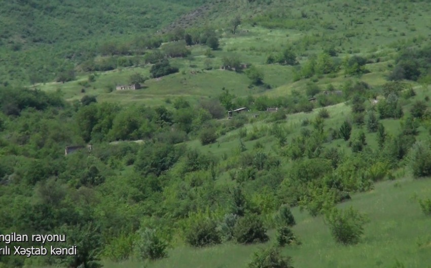 Footage from liberated Sarili Khashtab village of Azerbaijan’s Zangilan district