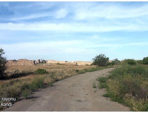 Footage from Shahvalli village of Jabrayil