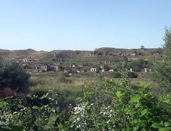 Освобожденное от оккупации село Зангилан