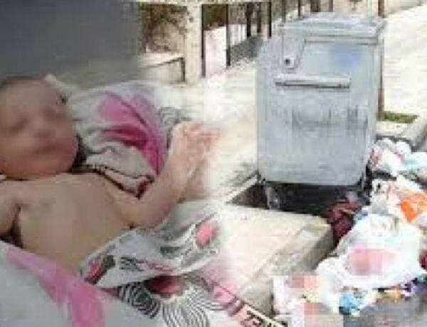 Sumqayıtda yeni doğulmuş körpəni zibil qabına atdılar