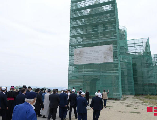 Руководители религиозных конфессий Азербайджана посетили церковь Газанчи в Шуше