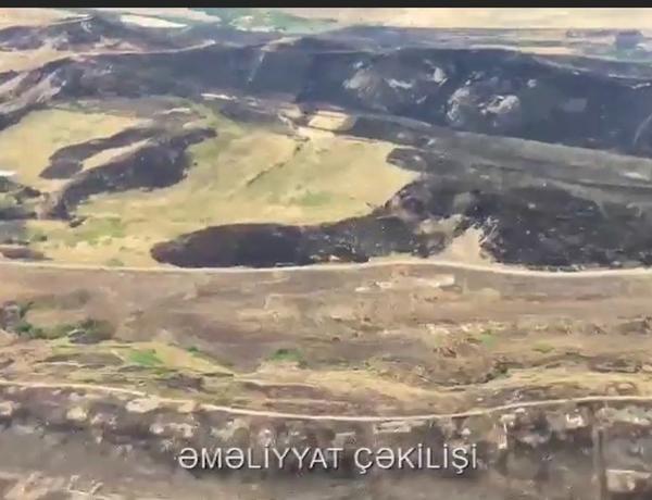 Xocavənddə minalanmış ərazidə yanğın: əraziyə iki helikopter cəlb edildi –