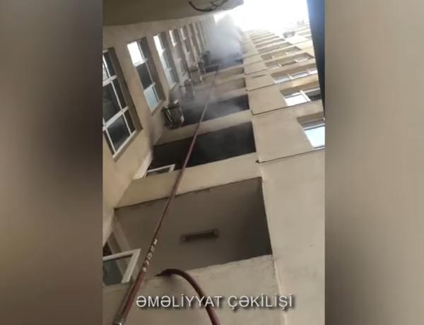 FHN Bakıdakı yanğınla bağlı məlumat yaydı-