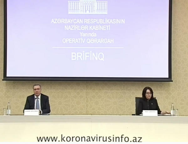 Operativ Qərargahın brifinqi başladı –
