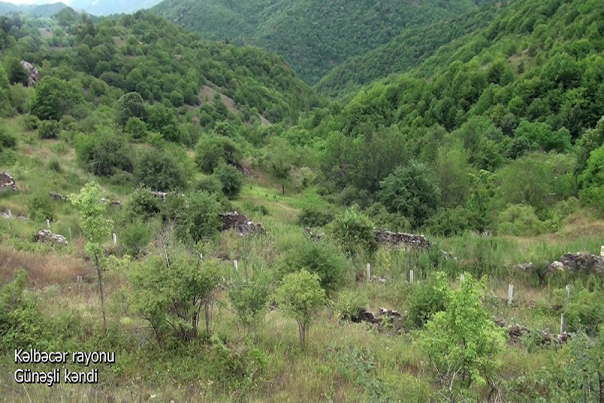 Footage from liberated Gunashli village of Azerbaijan’s Kalbajar district