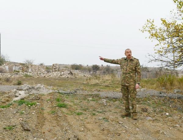 Глава государства: Мы восстановим и город, и села Кельбаджара