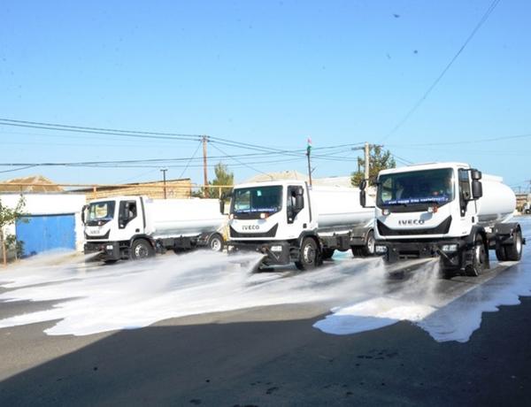 Bakıda 550 küçə dezinfeksiya edildi –