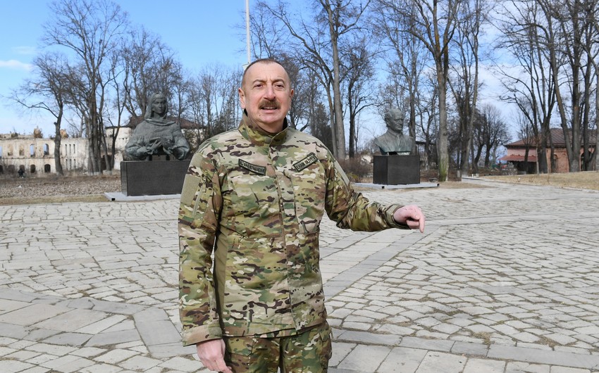 Ilham Aliyev: “We will show the whole world whom we have taught a lesson”