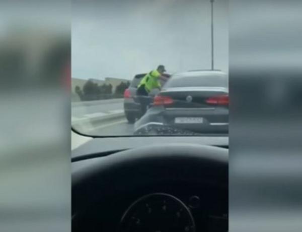 Bakıda maşınları əzərək polisdən qaçan şəxs barəsində həbs qətimkan tədbiri seçildi