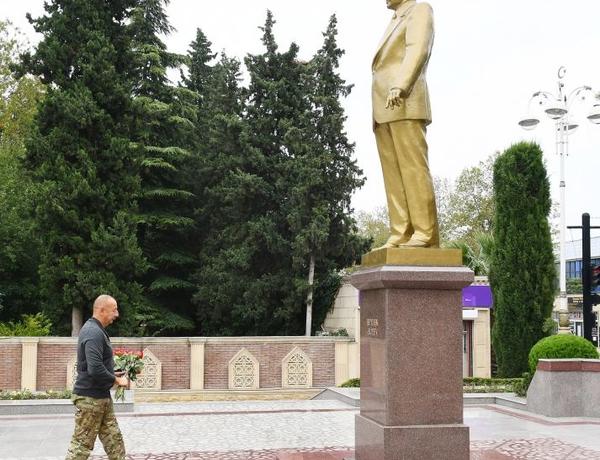 Президент Ильхам Алиев посетил Тертерский и Бардинский районы