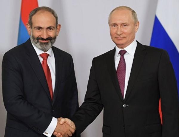 В Москве проходит встреча Путина и Пашиняна