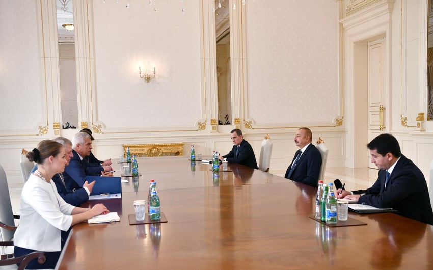 President Ilham Aliyev received Slovak Minister of Foreign and European Affairs