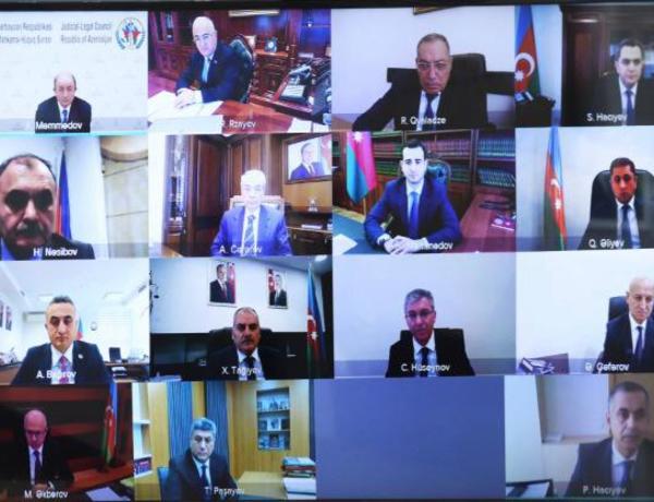 Məhkəmə-Hüquq Şurasının iclası keçirildi
