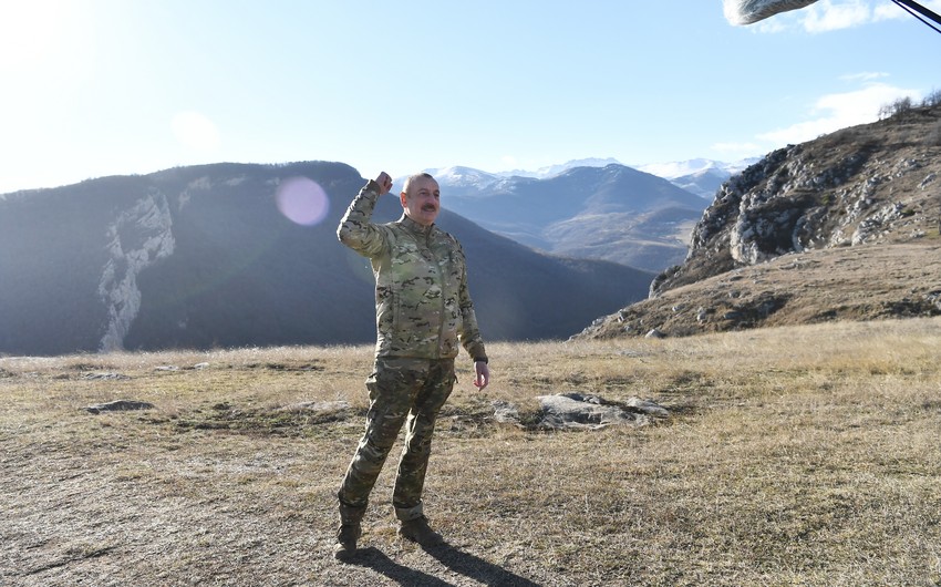 President Ilham Aliyev: From now on, Azerbaijani language will prevail in this region
