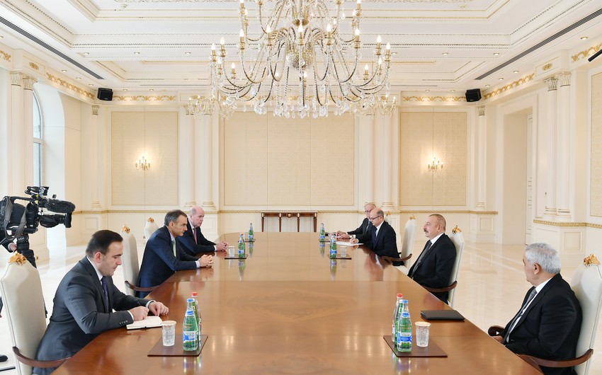 President Ilham Aliyev received BP Chief Executive Officer