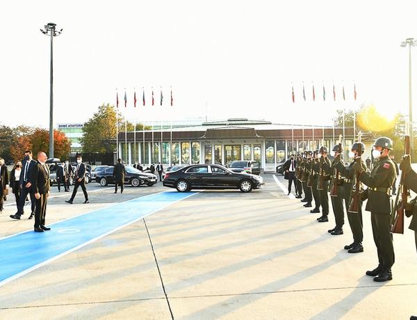 Завершился визит президента Ильхама Алиева в Турцию