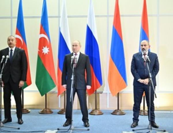 Путин подарил Ильхаму Алиеву и Николу Пашиняну оливковые ветви