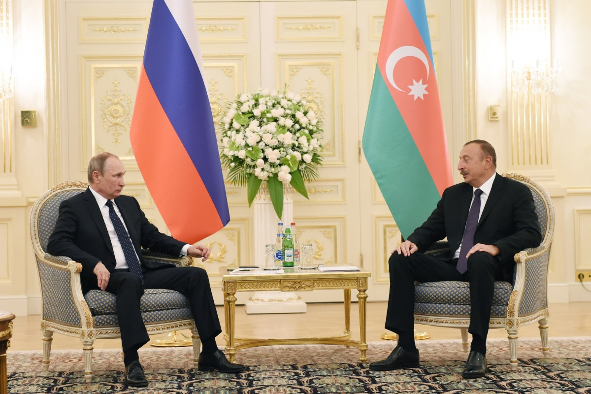 Bilateral meeting between Aliyev and Putin kicks off in Sochi