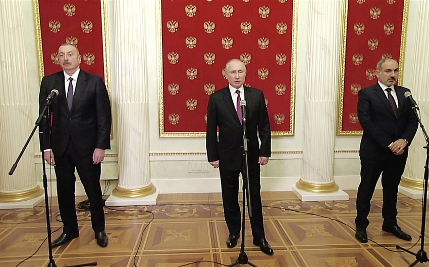 Leaders of Azerbaijan, Russia and Armenia to meet in Sochi today