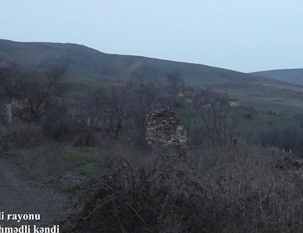 Füzulinin Qoçəhmədli kəndinin görüntüləri