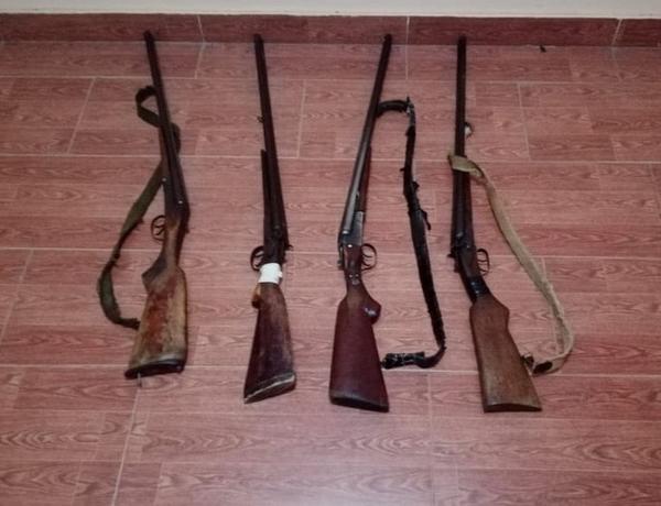 Masallı sakinlərindən qanunsuz odlu silahlar aşkarlandı