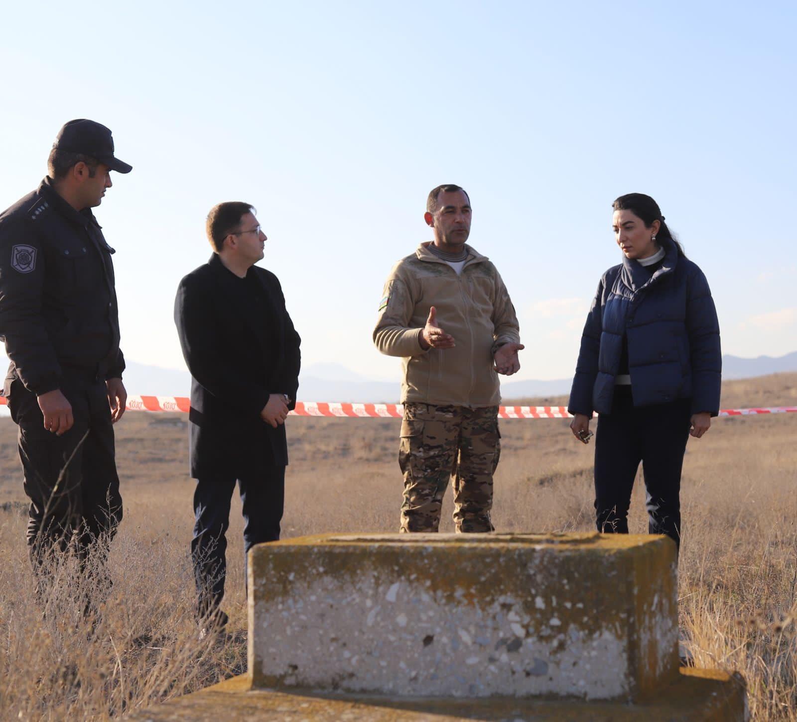 Azerbaijani Ombudswoman conducts fact-finding mission in Aghdam cemetries