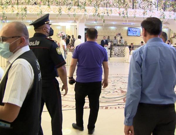 Toyda karantin qaydalarını pozan 3 nəfər cərimələndi