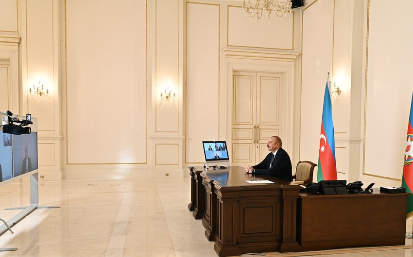 Azerbaijani President receives WCO Secretary-General in video format